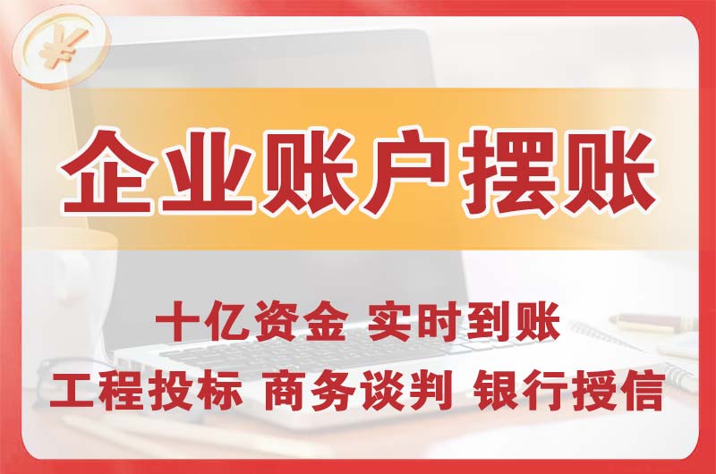 武穴企业账户摆账